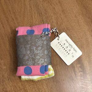 Matilda Jane ‘Step Lightly’ Pink and Blue Tights